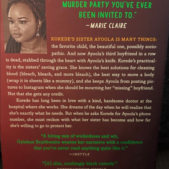 My Sister, the Serial Killer Book - Picture 4 of 4